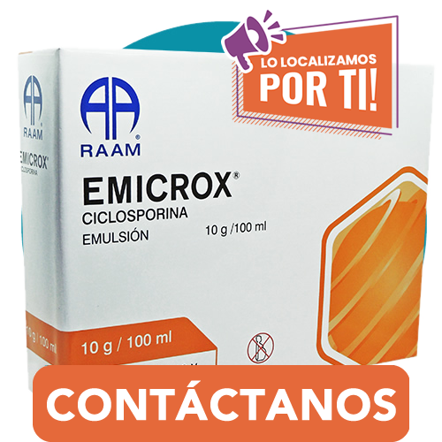 ciclosporina emulsion emicrox